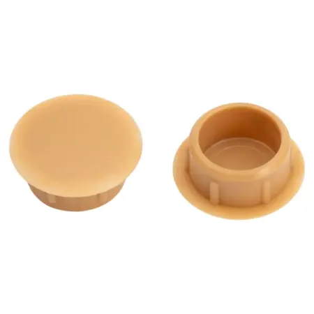 Заглушка декоративная ø14 мм цвет бежевый 20 шт. фигурка декоративная санта 45 см