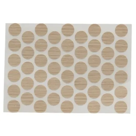 Заглушка самоклеящаяся Н1250 ST36 ø14 мм цвет ясень 50 шт.