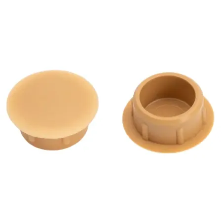 Заглушка декоративная ø12 мм цвет бежевый 30 шт. фигурка декоративная санта 45 см