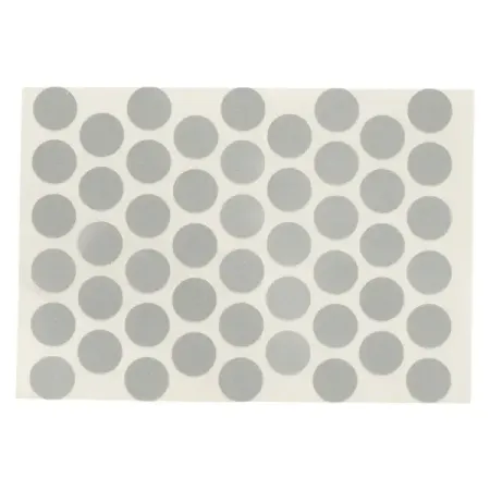 Заглушка самоклеящаяся F509 ST2 ø14 мм цвет алюминий 50 шт.