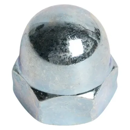 Гайка колпачковая М16 DIN 1587 сталь оцинкованная на вес