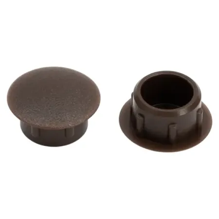 Заглушка декоративная ø10 мм цвет коричневый 30 шт. фигурка декоративная санта 45 см