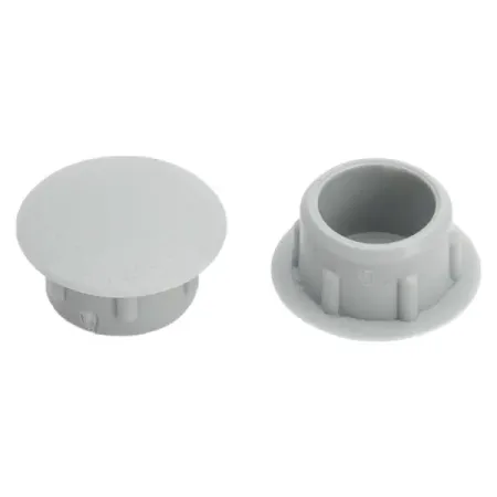 Заглушка декоративная ø10 мм цвет серый матовый 30 шт. фигурка декоративная санта 45 см