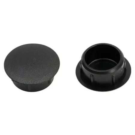 Заглушка декоративная ø14 мм цвет черный матовый 20 шт. фигурка декоративная санта 45 см