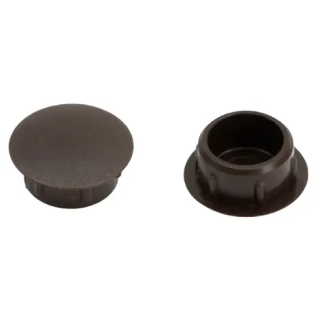 Заглушка декоративная ø12 мм цвет коричневый 30 шт.