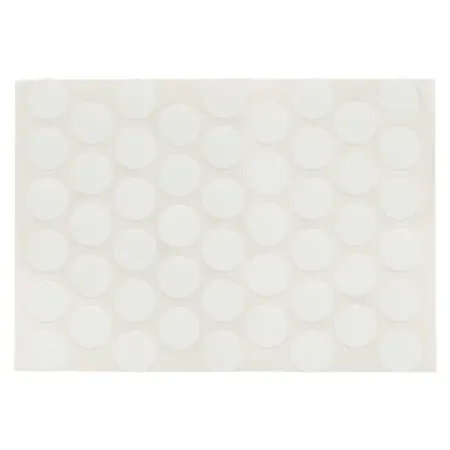 Заглушка самоклеящаяся ø14 мм цвет белый глянец 50 шт.