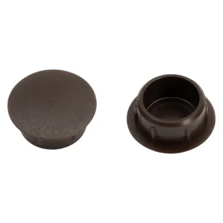 Заглушка декоративная ø14 мм цвет коричневый 20 шт.