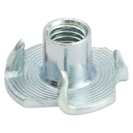 Гайка забивная М4 мм сталь цвет серебро 20 шт. гайка мебельная забивная м6 30шт