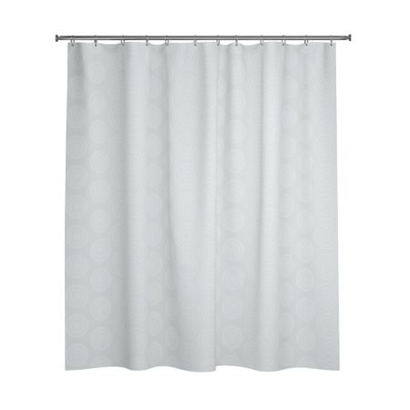 Штора для ванны Iddis 2000х2400 мм полиэстер белая (BD04P24i11)