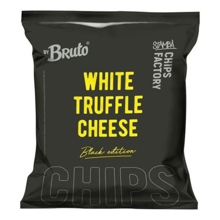 Чипсы Bruto Black Edition Белый трюфель и сыр 75 г
