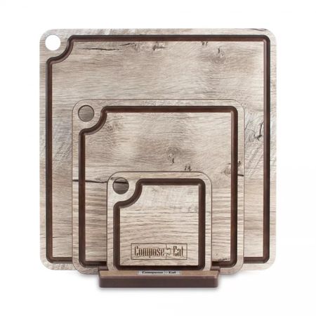 Набор ComposeEat из 3-х досок на подставке дуб светлый (NPG30523LS6)