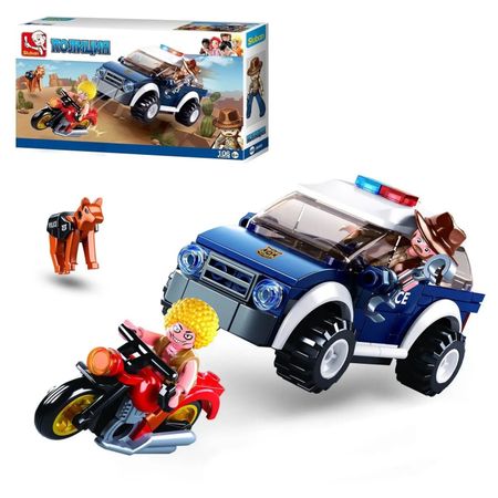 Конструктор Sluban погоня за нарушителем (M38-B0650) ю несбё полиция