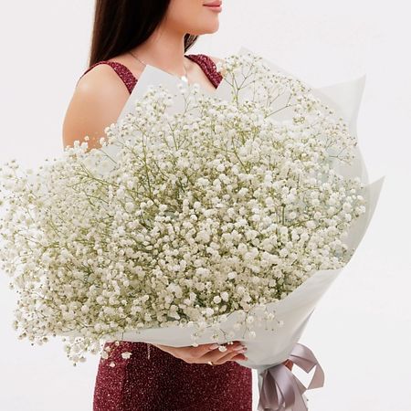 Букет живых цветов БУКЕТНАЯ ЛАВКА Облако скотч для декорирования sky city серии облако