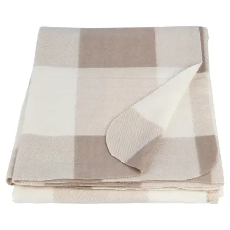 Плед Windsor 130x170 см флис цвет бежевый рождественские ы moonbiffy красный флис