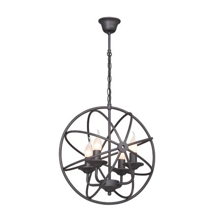 Люстра потолочная Vitaluce V4075 E14 240 Вт 12 кв.м (V4075/4) люстра потолочная vitaluce v4188 e27 480 вт 24 кв м v4188 9 8pl