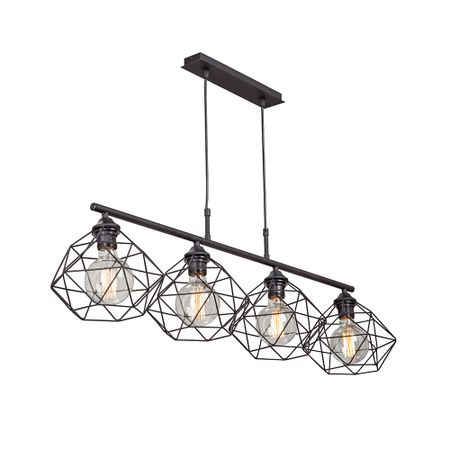 Люстра подвесная Vitaluce V4269 E27 160 Вт 12 кв.м (V4269-1/4S)