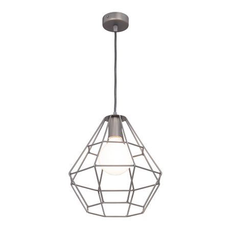 Люстра подвесная Vitaluce V4141 E27 60 Вт 3 кв.м (V4141/1S) светильник накладной vitaluce v4883 e14 40 вт 2 кв м бронзовый графит ip20 v4883 2 1a