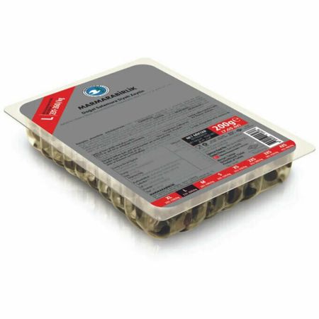 Оливки Marmarabirlik черные с косточкой гипер l вакуумная упаковка 200 г