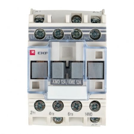 Контактор малогабаритный EKF PROxima 380 В 12 А тип AC 1НО (ctr-s-12-380) earuelectric eact 2p 25 контактор переменного тока 25a