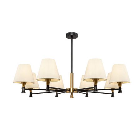 Люстра подвесная Freya Perfetto E14 320 Вт 13 кв.м (FR5098PL-08BBS)