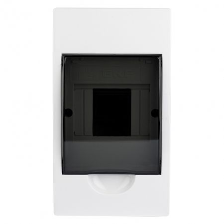 Щит распределительный навесной EKF PROxima ЩРН-П-4 пластиковый IP41 205х117х100 мм 4 модуля прозрачная дверь