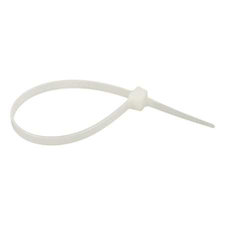 Стяжка кабельная EKF Basic 180х4,8 мм нейлоновая белая (100 шт.) (plc-c-4.8x180)