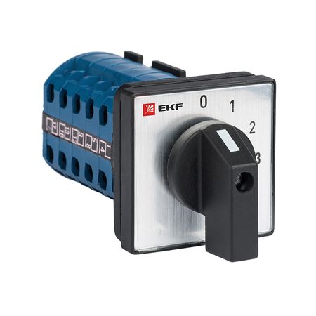 Переключатель кулачковый EKF PROxima ПК-1-103 25А 230 В 3NO IP20 4P черный (pk-1-103-25) металлический переключатель с фиксацией ip67 1no