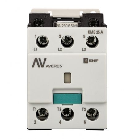 Контактор малогабаритный Averes КМЭ 400 В 25 А тип AC (ctr-s-25-00-400-av)