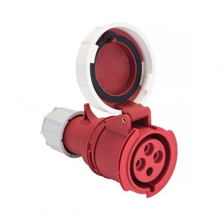 Розетка силовая переносная EKF PROxima с заземлением 3Р+РЕ 63 А 380 В IP67 (ps-2342-63-380)