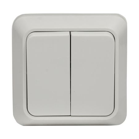 Выключатель EKF Рим двухклавишный накладной белый (ENV10-023-10) javino esp32 s3 devkitc 1 плата разработки