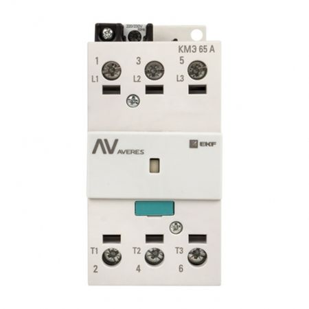 Контактор малогабаритный Averes КМЭ 400 В 65 А тип AC (ctr-s-70-00-400-av)