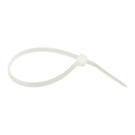 Стяжка кабельная EKF Basic 120х2,5 мм нейлоновая белая (100 шт.) (plc-c-2.5x120) 1000 шт упак 3 120 мм ширина 1 8 мм белая стандартная фабричная самоблокирующаяся пластиковая нейлоновая кабельная стяжка кабельные стяжки