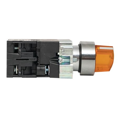 Переключатель EKF PROxima BD33 220 В 1NO+1NC IP40 3P с фиксацией с подсветкой желтый (xb2-bk33-y-230) самоблокирующийся педальный переключатель st92l 9 контактов