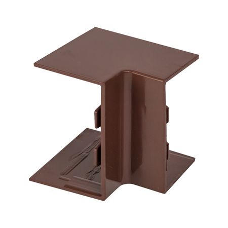 Угол внутренний для кабель-канала EKF 40х25 мм темное дерево (4 шт.) (ibd-40-25x4)