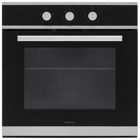 Духовой шкаф электрический встраиваемый Krona Essenza 60 S G2 594 мм черный/нержавеющая сталь магнитные защелки для шкафа нержавеющая   1 3 5 шт