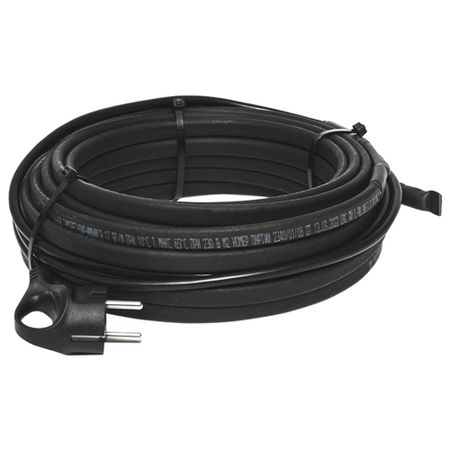 Кабель греющий саморегулирующийся для труб EKF StopFrost 17 Вт 1 м для обогрева трубопровода (SF-17-1) медная проволока для пайки 2 0 2 5 3 0 мм