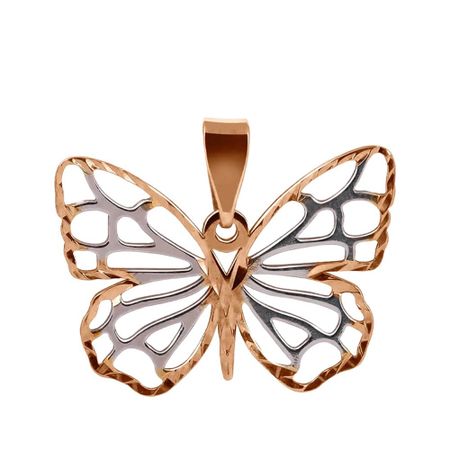 Подвеска Бабочка из серебра