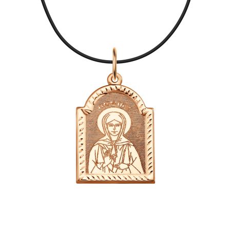 Золотая подвеска 