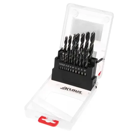 Набор сверл по металлу Kranz KR-91-0636, 19 шт.