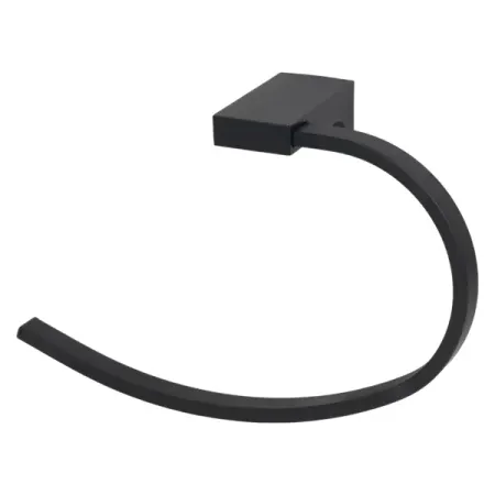 Держатель для полотенец Swensa Lucid SWR-5400-07-BLK кольцо цвет черный держатель для зубочисток bisda из нержавеющей стали