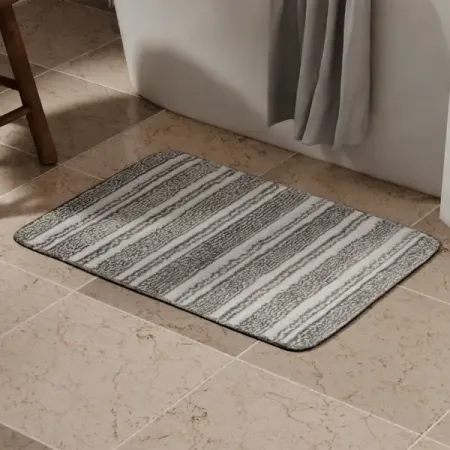 Коврик для ванной Lemer Tocantis 50x80 см цвет серый