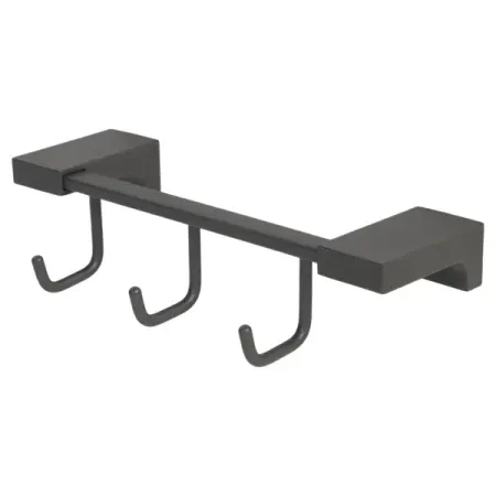 Вешалка Swensa Lucid SWR-5400-10-GRY, металл, 3 крючка, цвет серый