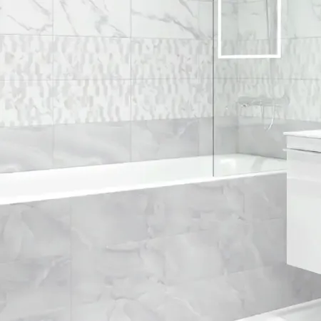 Плитка настенная KREAFORTA Mersey Onyx 20x40 см 1.2 м² матовый цвет серый