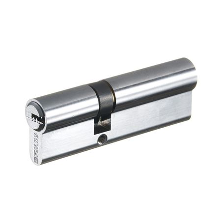 Цилиндр Fuaro R600 90 55х35 мм ключ/ключ хром