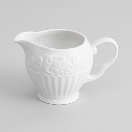 Молочник Белое тиснение/Emboss White