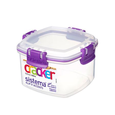 Контейнер Sistema Klip it для крекеров 400 мл