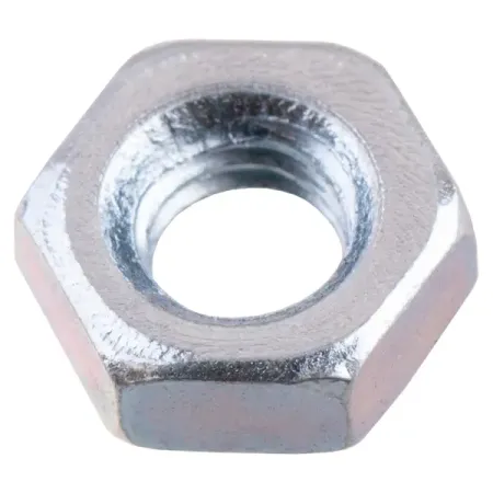 Гайка низкая шестигранная М4 DIN 936 сталь оцинкованная 80 шт.