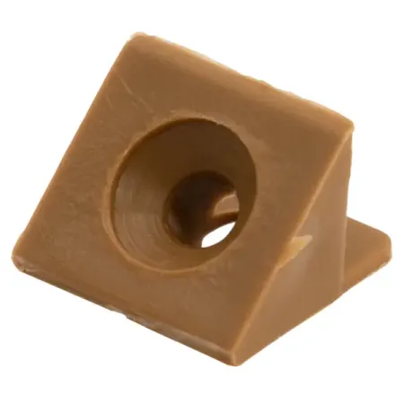 Угол крепежный 14x14 мм бук 4 шт.