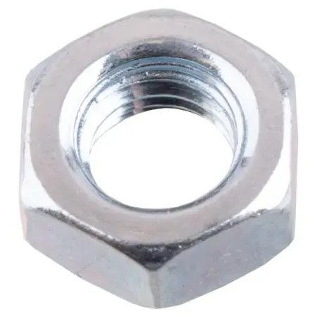 Гайка низкая шестигранная М5 DIN 936 сталь оцинкованная 60 шт. 2 5 10 50 шт din439 gb6172 m2 m2 5 m3 m4 m5 m6 m8 m10 m12 m14 m16 304 a2 шестигранная вафля из нержавеющей стали низкая плоская тонкая глухая гайка