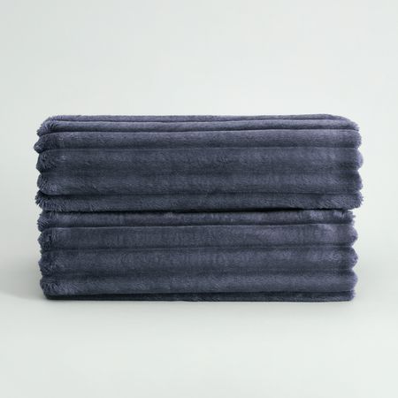 Плед Мягкая полоска/Soft strip, синий шпагат 1 8мм 60м пп 1200текс синий